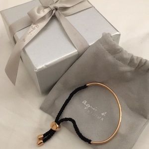 NWOT ✨ Agnes B 2017 Bijoux Gold bangle with box